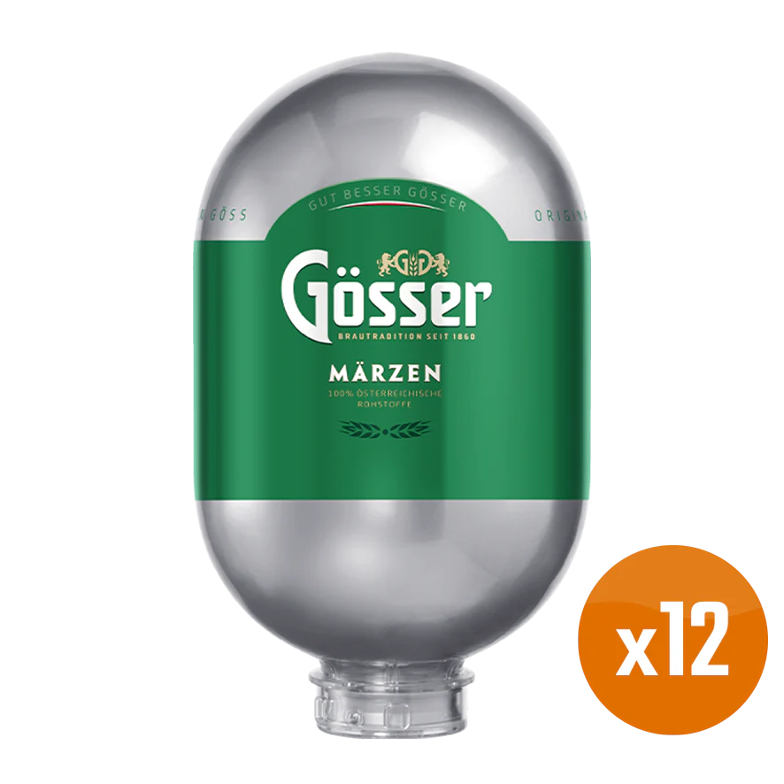 Gösser Märzen Bundle - 12x 8L BLADE Kegs