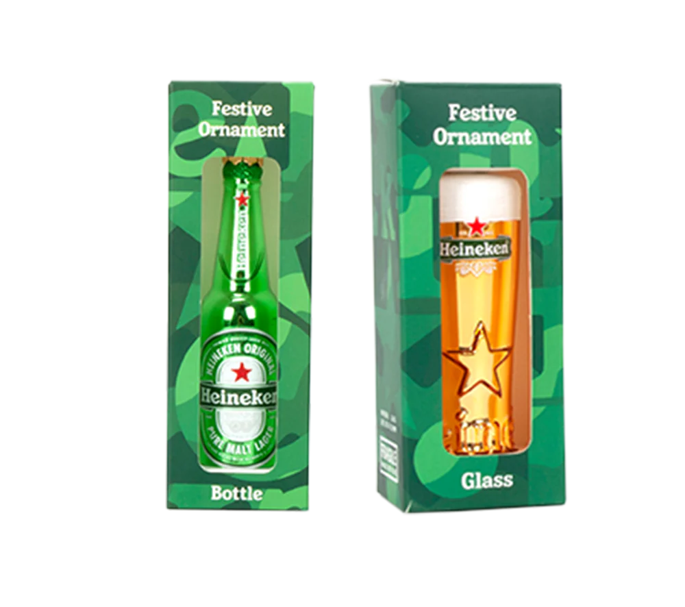 Heineken Christmas Bauble Set - Image 3